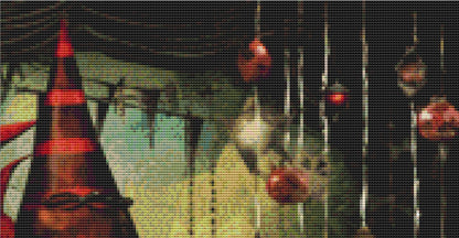 Goth Dolls Winter No. 1 cross stitch pattern by MysticMoonCraftery