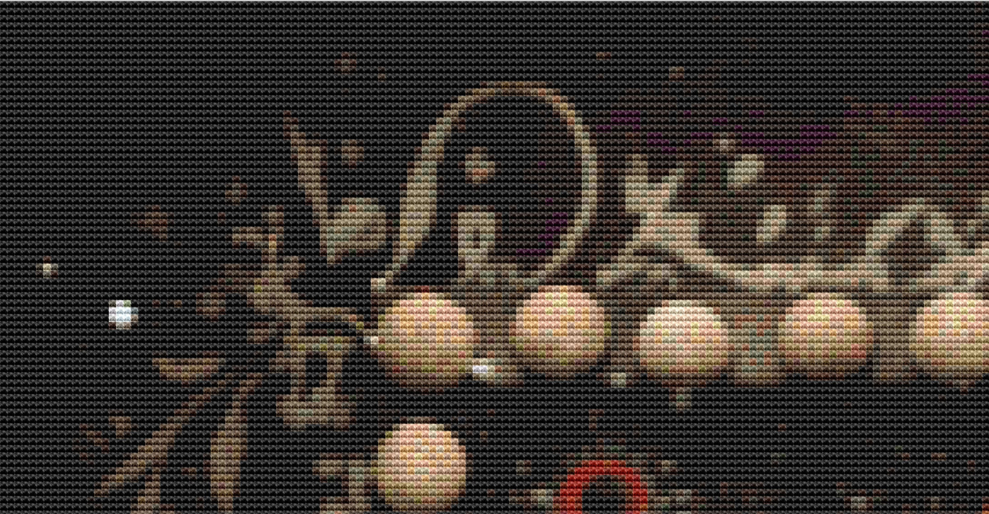 Goth Dolls Winter No. 2 cross stitch pattern by MysticMoonCraftery