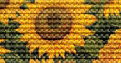 Woman in a Field of Flowers 9 cross stitch pattern by Eder Jose Rosa