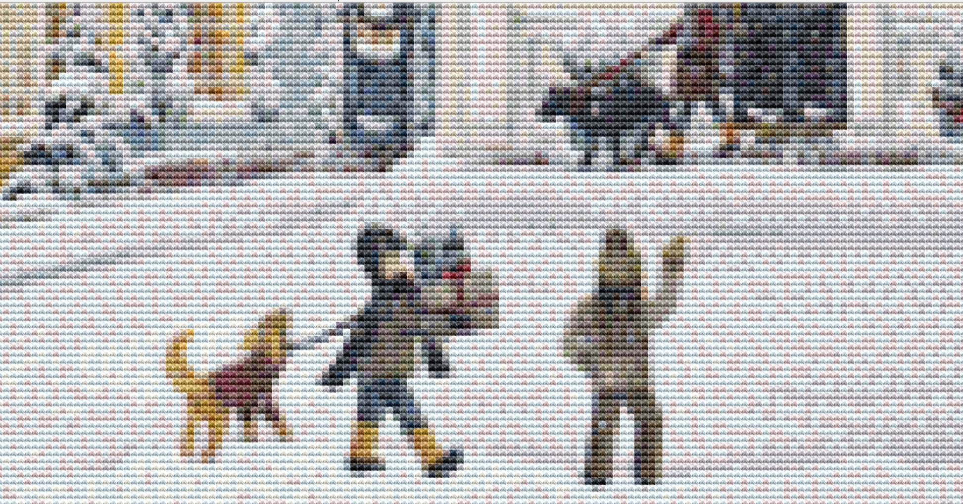 Christmas in Pine Valley counted cross stitch pattern by Catherine Holman/Ansada Art Licensing Group, LLC