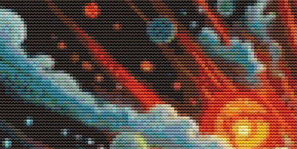 Starshine Coffee cross stitch pattern by Tammy L. Gross
