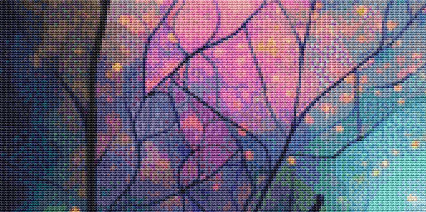 House Path cross stitch pattern by Tammy L. Gross