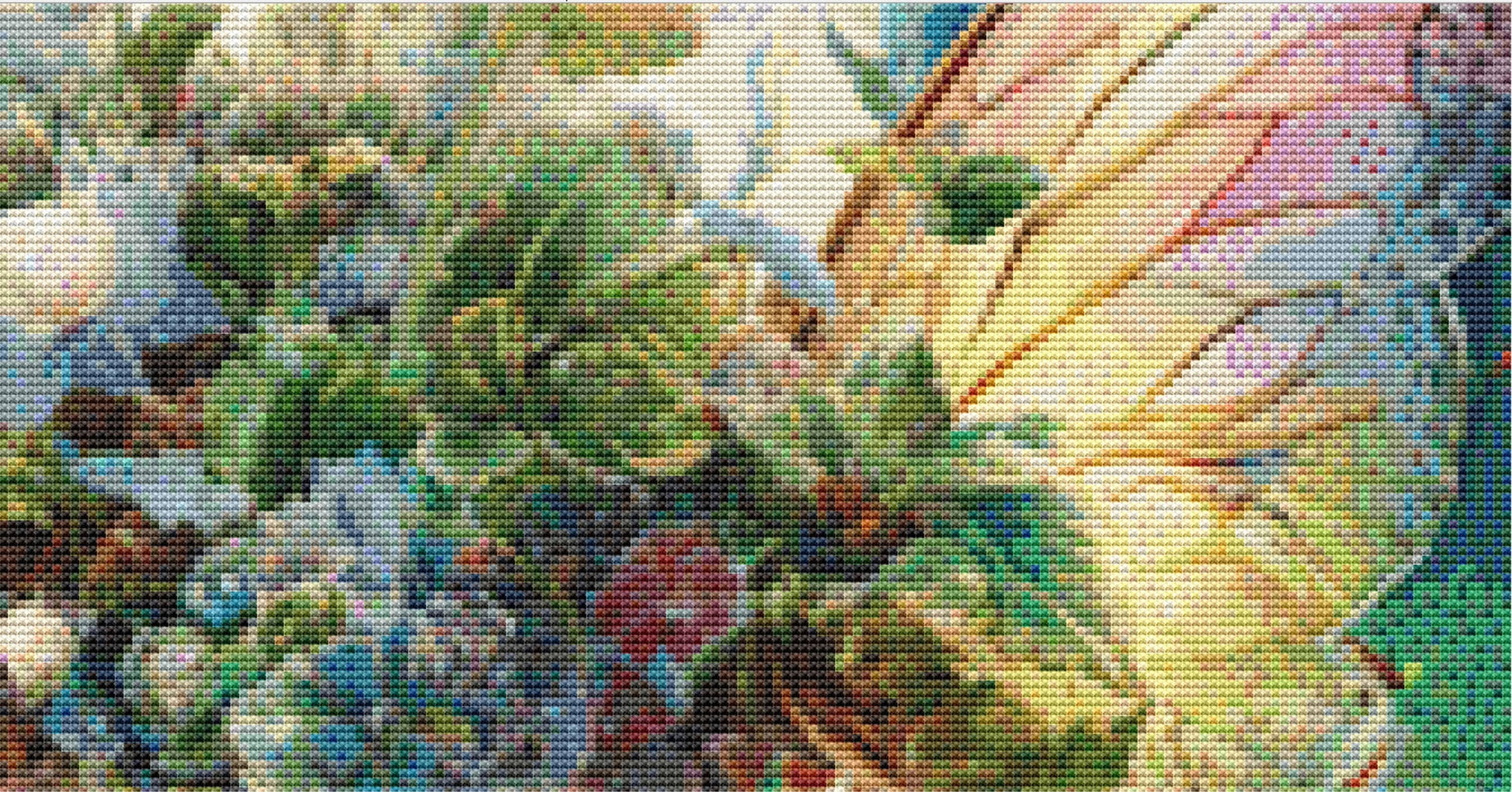 Beads cross stitch pattern by FaiRYTaiLS