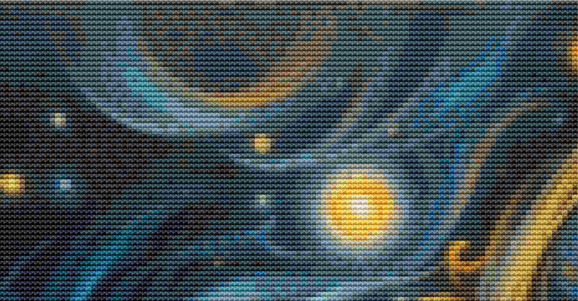 Surrealism of Beauty cross stitch pattern by Eder Jose Rosa