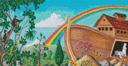 New Beginnings cross stitch pattern by Joseph Holodook/Porterfields Fine Art Licensing