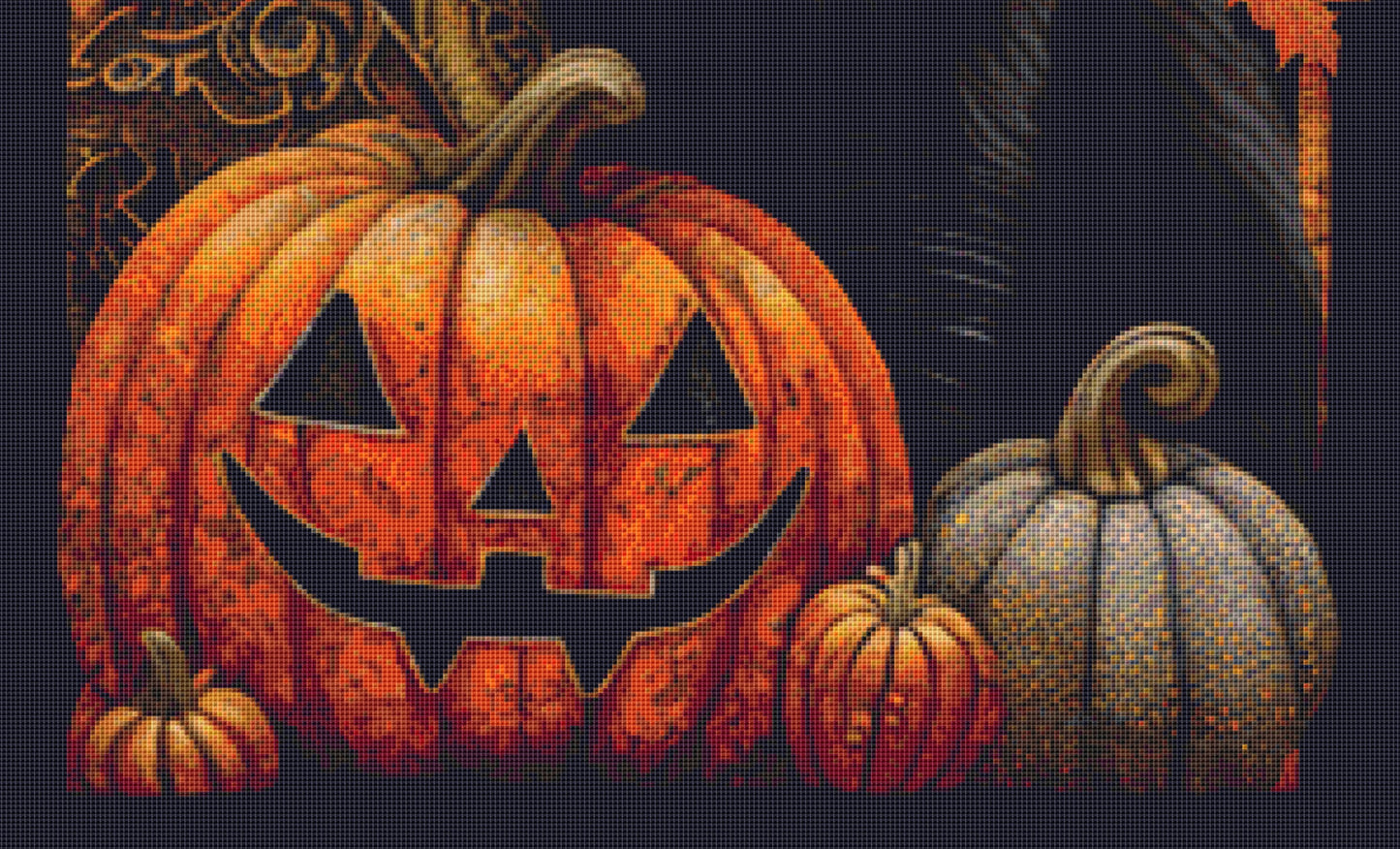 Black Cat Quilt cross stitch pattern by IvyCottageHome