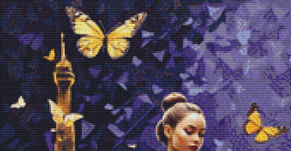 She Dances in Paris cross stitch pattern by Eder Jose Rosa