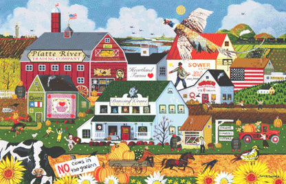 Heartland Farms cross stitch pattern by Patrick Gauthier