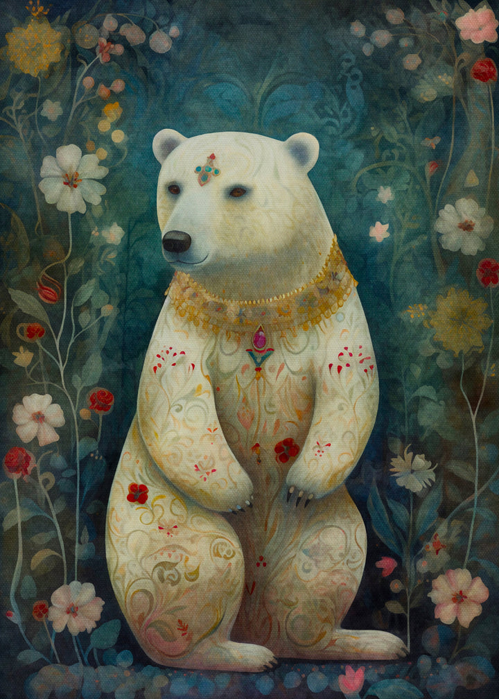 Polar Bear cross stitch pattern by DutchLadyMysticArt