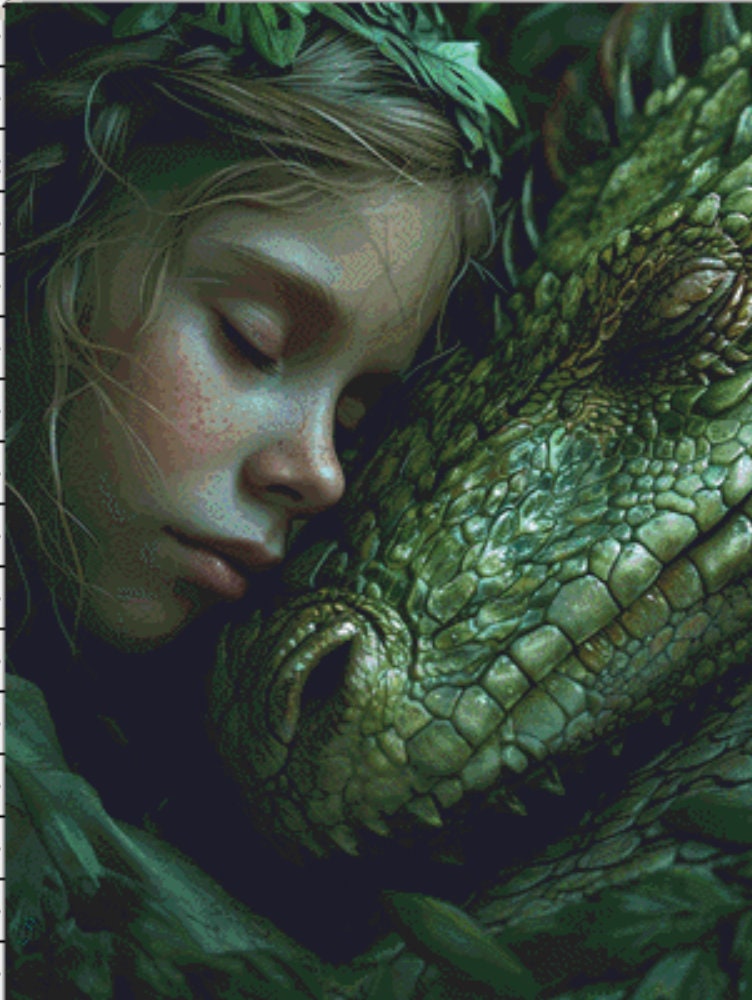 Keepers of The Forest cross stitch pattern by Serr.Kai A Quill & Ink