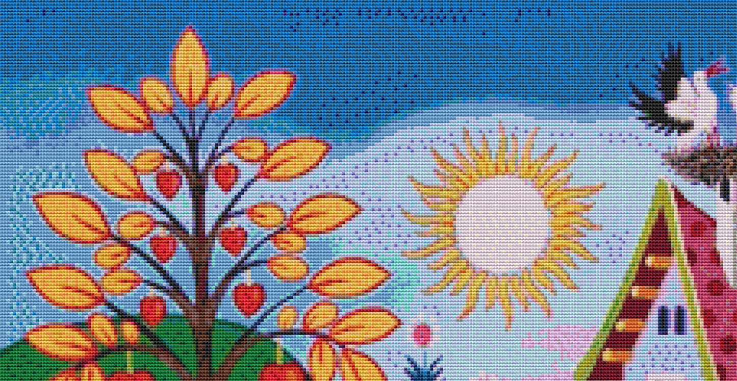 Laszlo Koday No. 11 cross stitch pattern by Laszlo Koday