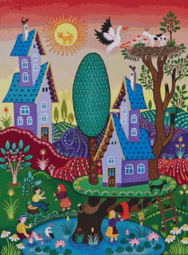 Laszlo Koday No. 5 cross stitch pattern by Laszlo Koday