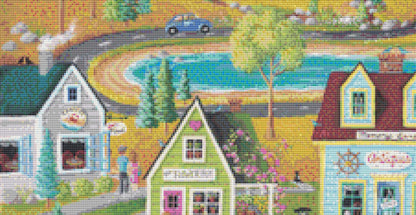 Joyride cross stitch pattern by Kim Leo/JMS Art Licensing