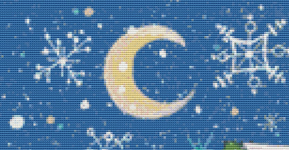 Tis the Season cross stitch pattern by Kim Leo/JMS Art Licensing