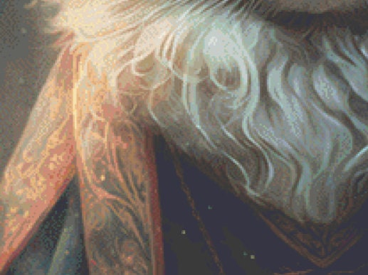 Yuletide Cat counted cross stitch pattern by Serr.Kai A Quill & Ink