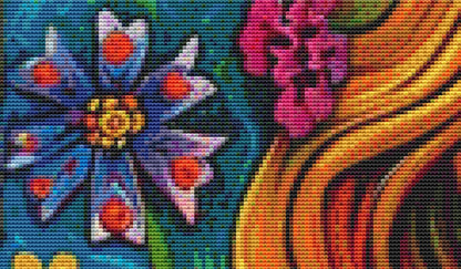 Mary Had a Little Lamb Expanded Colors Version cross stitch pattern by Eder Jose Rosa