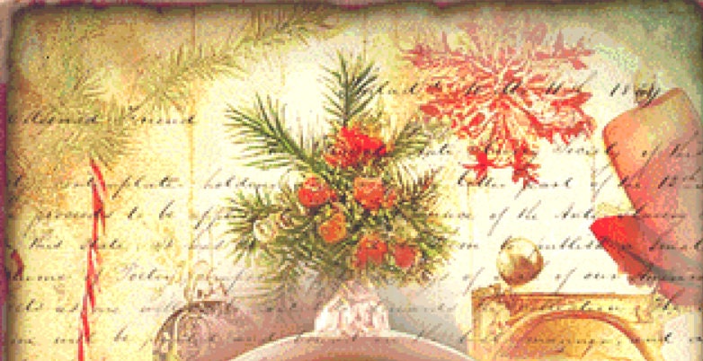Songbird Christmas Ornament counted cross stitch pattern by SharmStudio