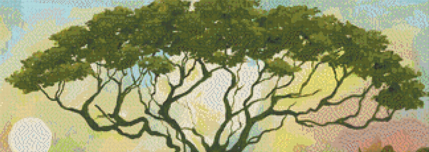 African Series IX cross stitch pattern by Gwendolyn McShepard/Ansada Art Licensing Group, LLC