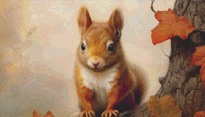 Autumn Tree cross stitch pattern by Tammy L. Gross