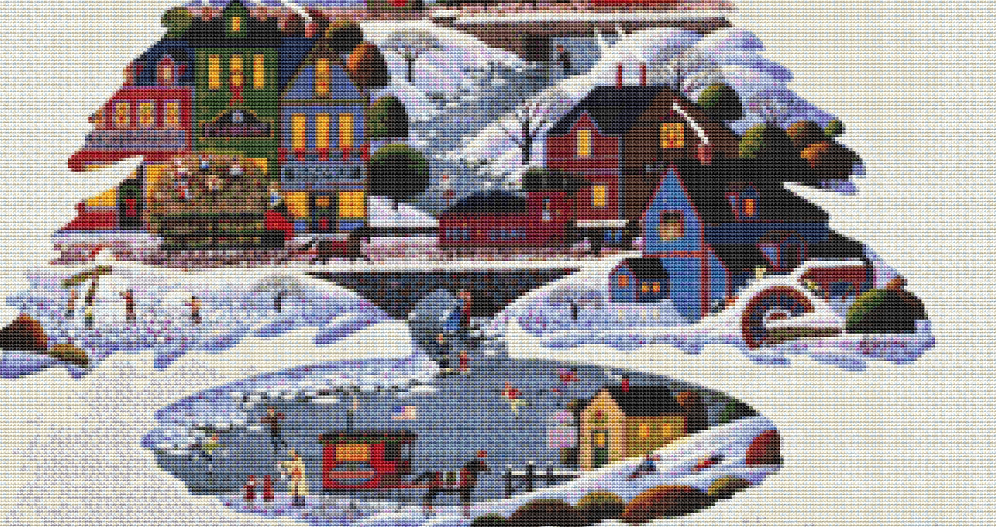 Christmas Tree counted cross stitch pattern by Heronim/Ansada Art Licensing Group, LLC
