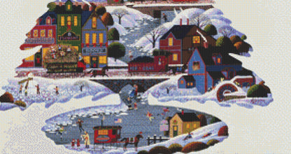 Christmas Tree counted cross stitch pattern by Heronim/Ansada Art Licensing Group, LLC
