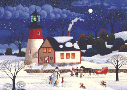 At the Light Before Christmas cross stitch pattern by Heronim/Ansada Art Licensing Group, LLC