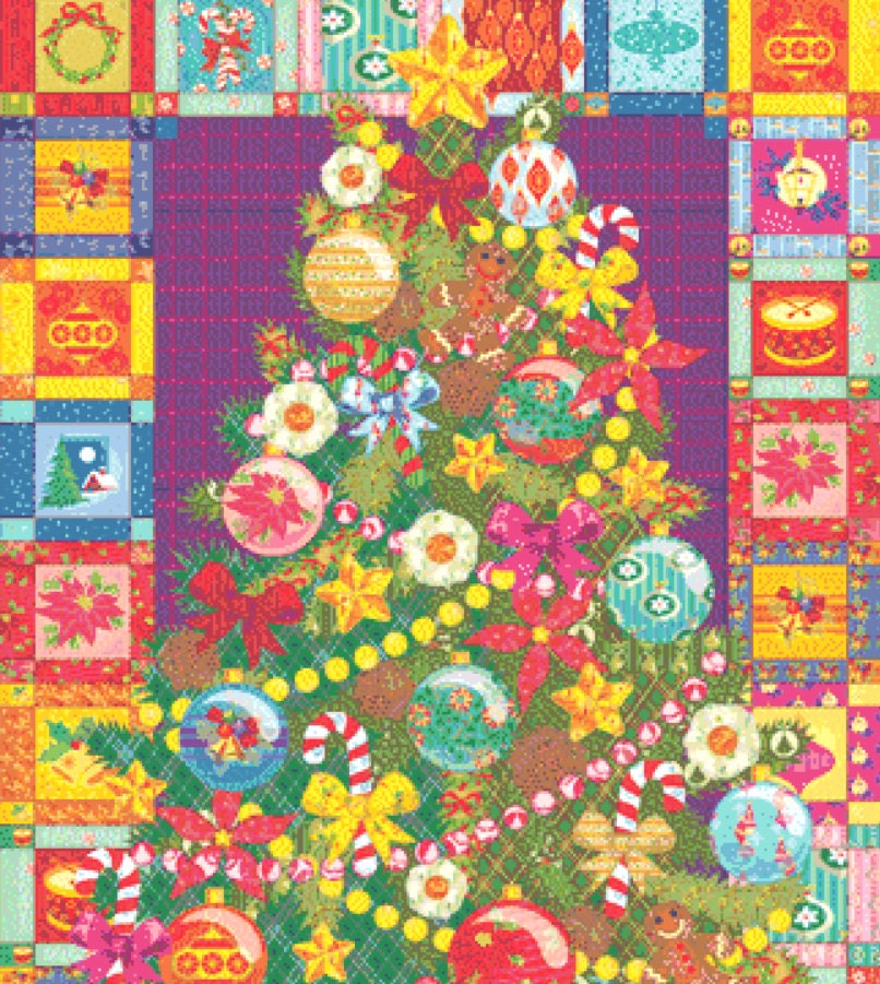 Christmas Tree 88038 cross stitch pattern by Cobble Hill Puzzle Company/Ansada Licensing Group, LLC