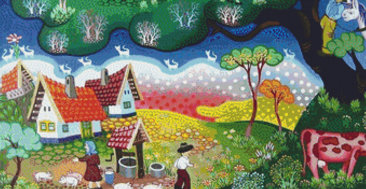 Laszlo Koday No. 10 cross stitch pattern by Laszlo Koday