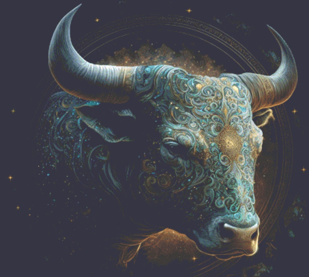 Taurus cross stitch pattern by SphinxDesignStudio