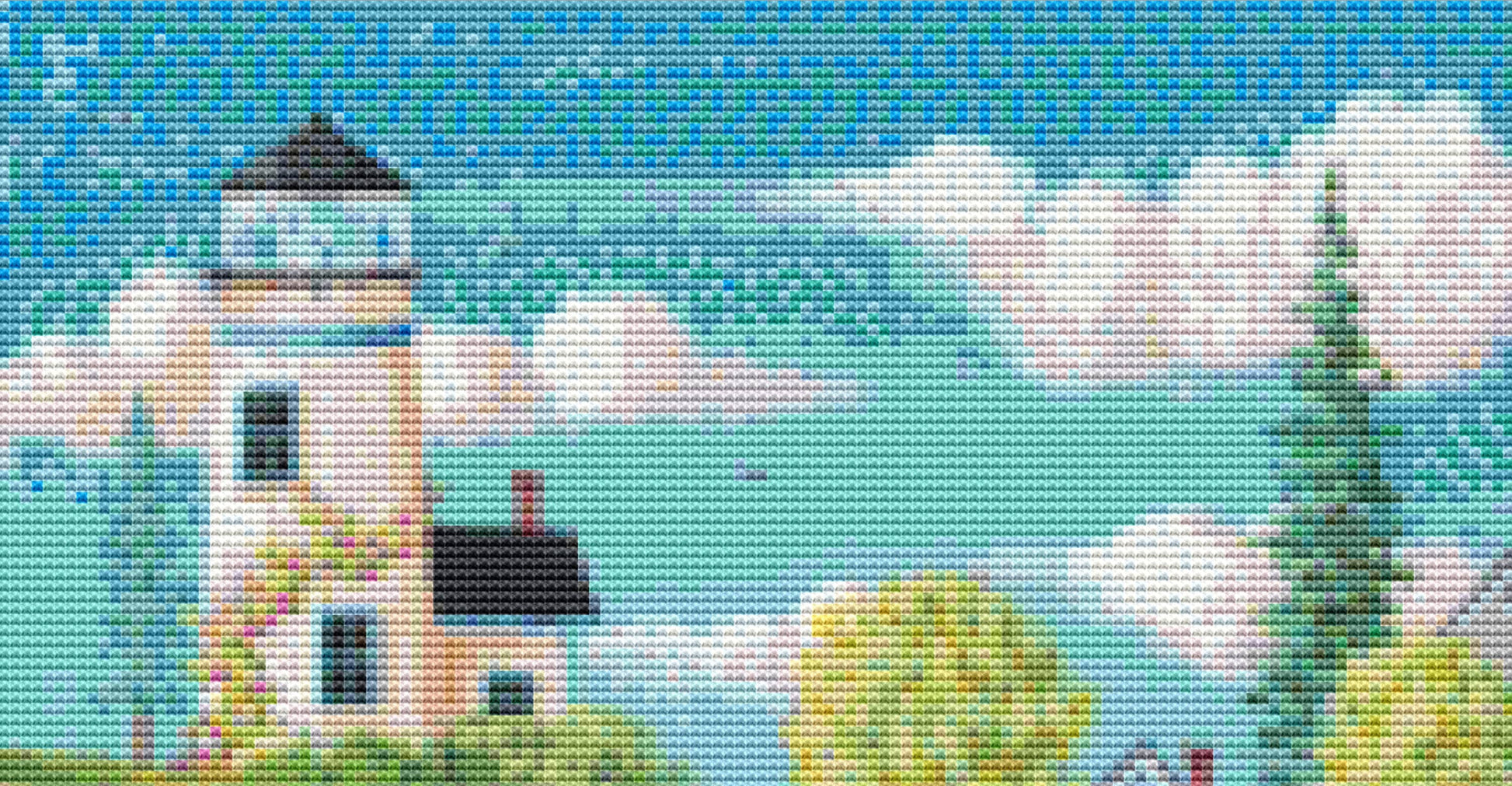 Joyride cross stitch pattern by Kim Leo/JMS Art Licensing