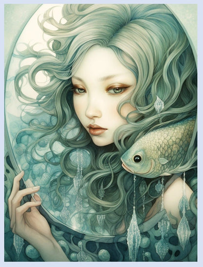 Sirenia Whisper cross stitch pattern by AWholeWorldofWhimsy