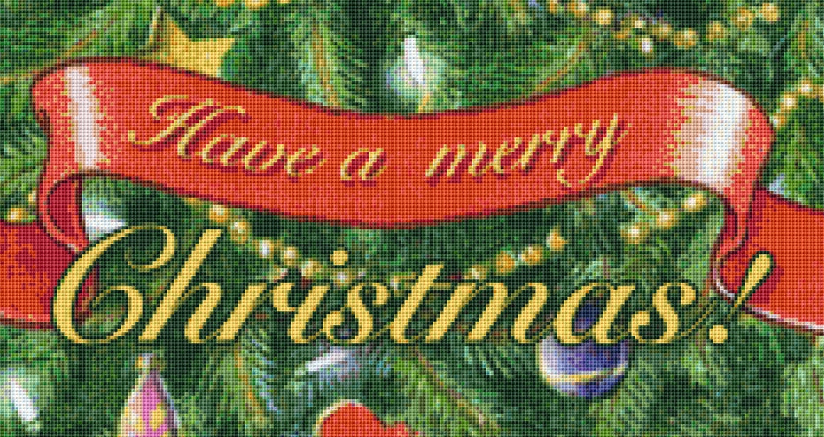 Christmas Westie Angel cross stitch pattern by Rose Mary Berlin/Ansada Art Licensing Group, LLC.