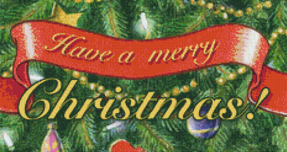 Christmas Westie Angel cross stitch pattern by Rose Mary Berlin/Ansada Art Licensing Group, LLC.