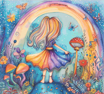 Colorful 4 cross stitch pattern by Passy Art