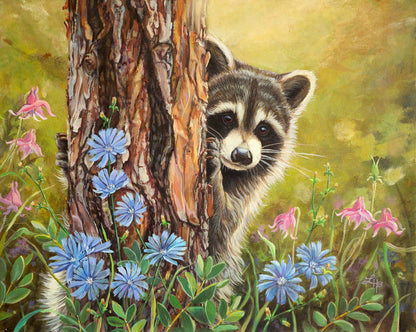Secret Admirer cross stitch pattern by Linda Howard Bittner/Ansada Art Licensing Group, LLC.