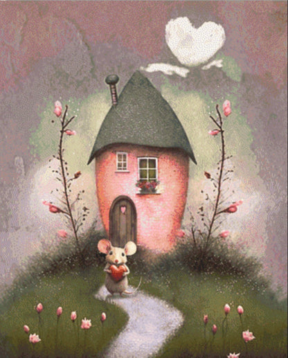 House Mouse counted cross stitch pattern by Tammy L. Gross