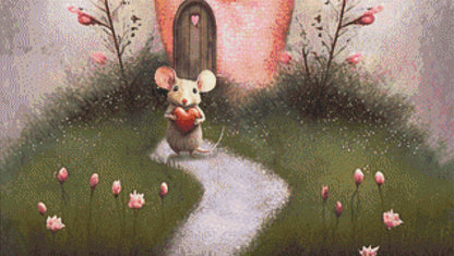 House Mouse counted cross stitch pattern by Tammy L. Gross
