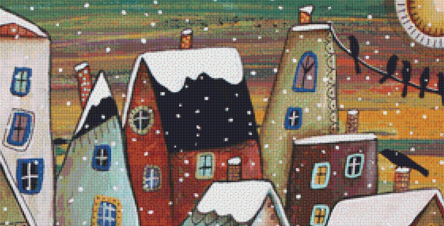 Blizzard counted cross stitch pattern by Karla Gerard