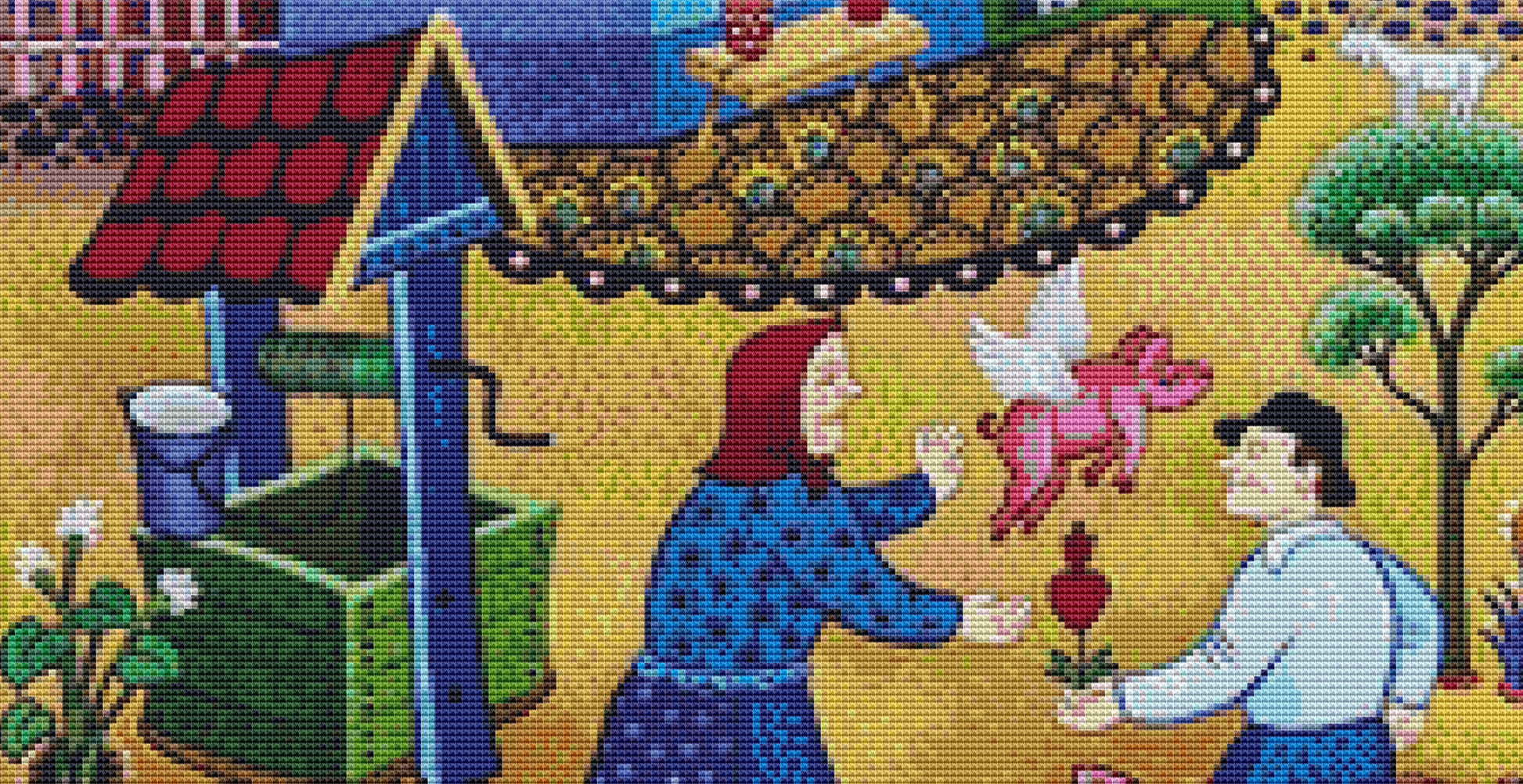 Laszlo Koday No. 12 cross stitch pattern by Laszlo Koday