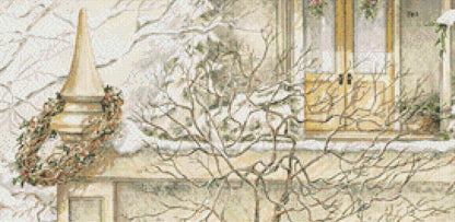 Baubles and Bows cross stitch pattern by Catherine Simpson/Ansada Art Licensing Group, LLC.