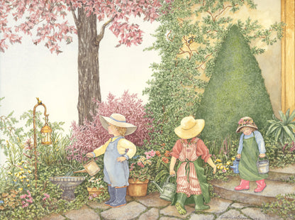 How to Grow a Gardener cross stitch pattern by Catherine Simpson/Ansada Art Licensing Group, LLC.