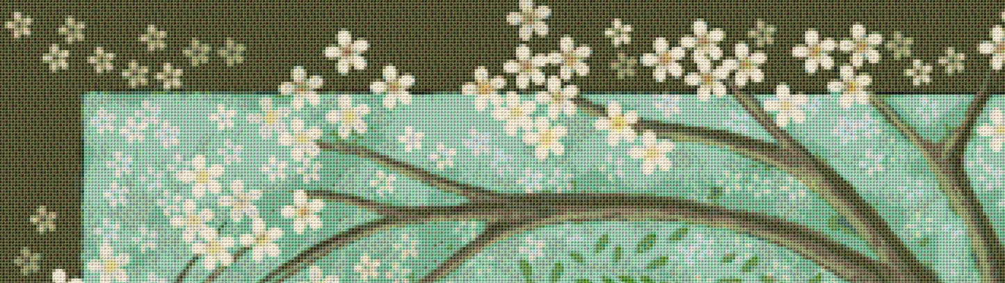 Flower Maiden cross stitch pattern by Wendy Andrew of PaintingDreams
