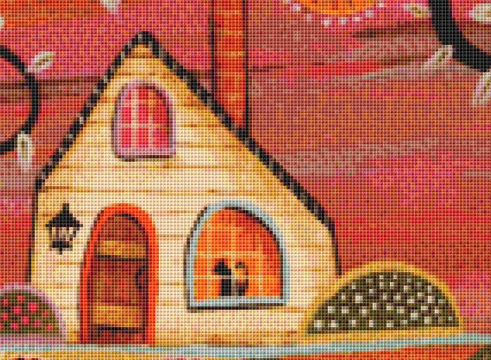 Dandy Landscape 1 counted cross stitch pattern by Karla Gerard
