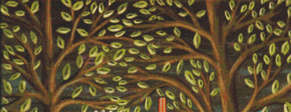 Evening Song counted cross stitch pattern by Karla Gerard