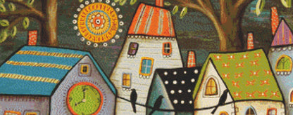 Evening Song counted cross stitch pattern by Karla Gerard