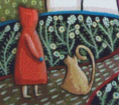 Neighbors counted cross stitch pattern by Karla Gerard