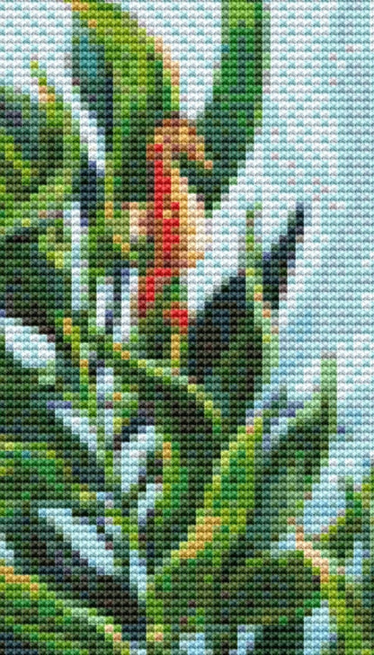 Sea Otters cross stitch pattern by Linda Howard Bittner/Ansada Art Licensing Group, LLC.