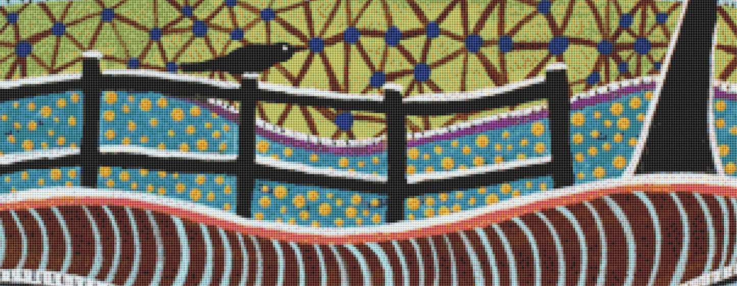 Snow Dusting cross stitch pattern by Karla Gerard