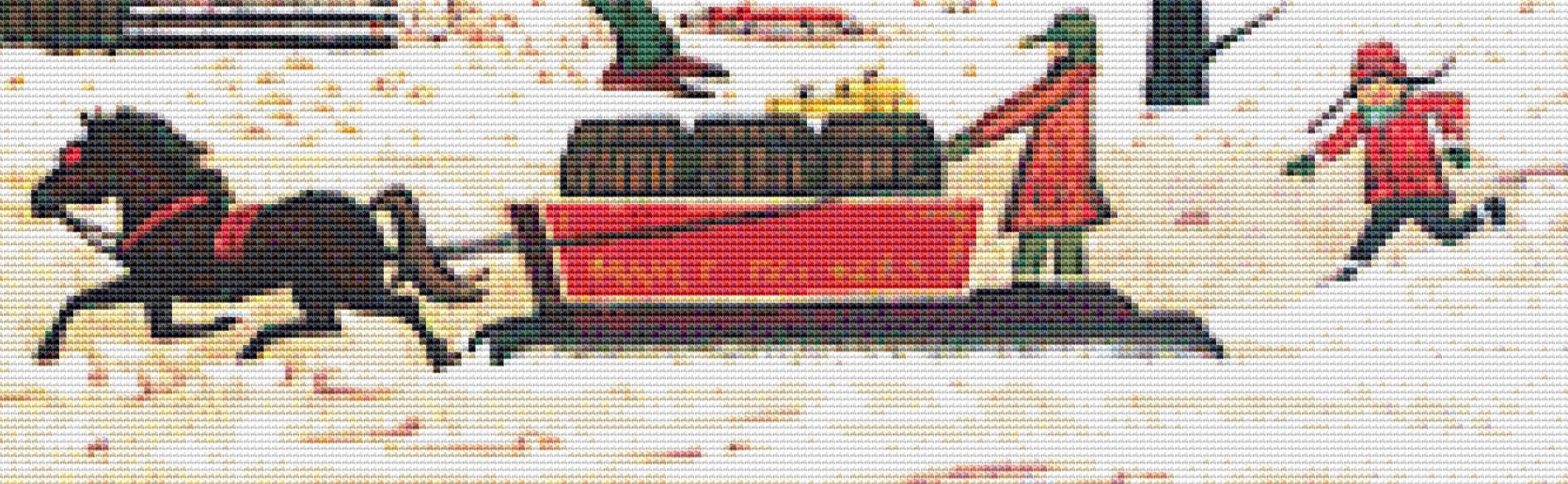 Vermont Maplers hr cross stitch pattern by Patrick Gauthier