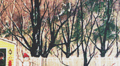 Vermont Maplers hr cross stitch pattern by Patrick Gauthier